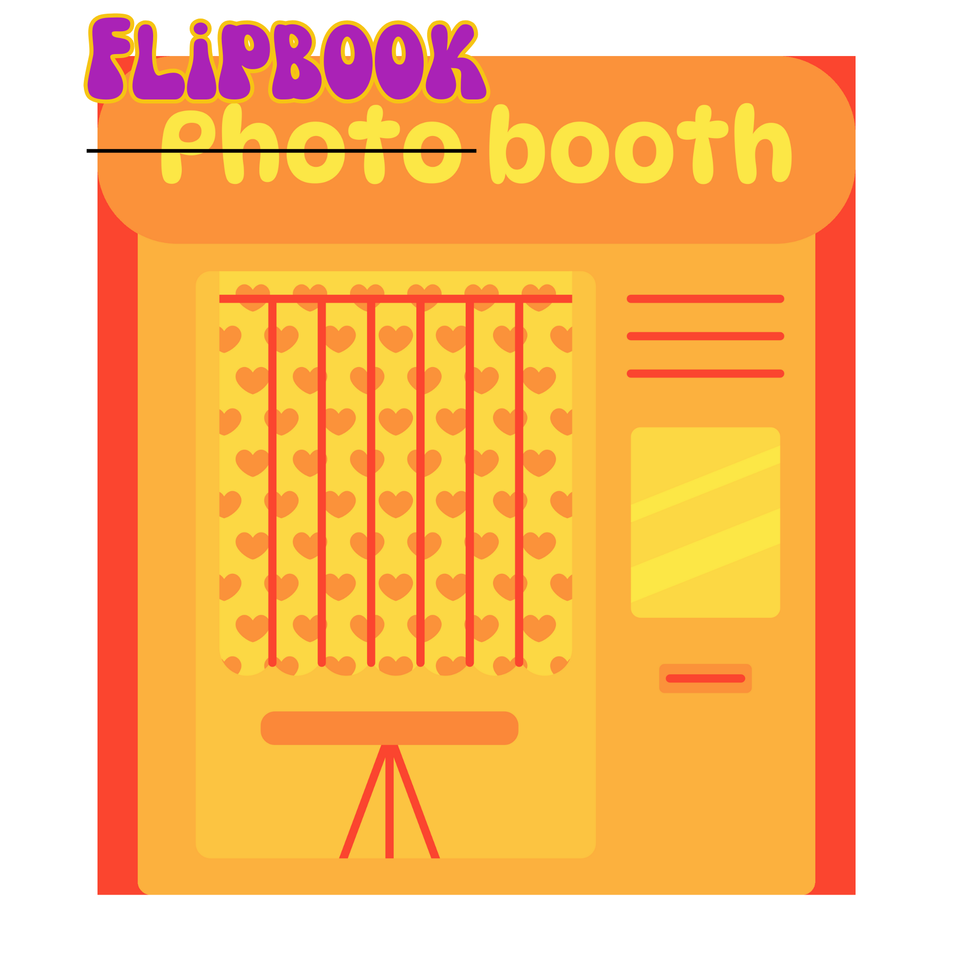 Flipbook Booth graphic